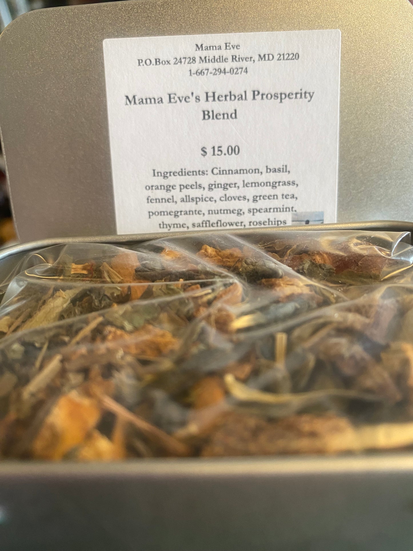 Mama Eves Smoking/Tea Blends