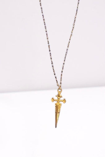 Archangel Michael Sword Necklace