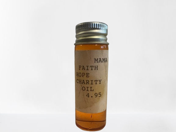 Faith hope charity oil