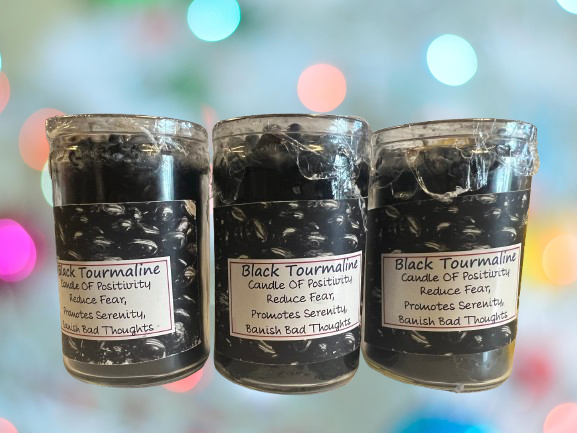 Black Tourmaline Candle