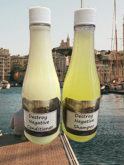 Destroy Negative Shampoo/Conditioner Set
