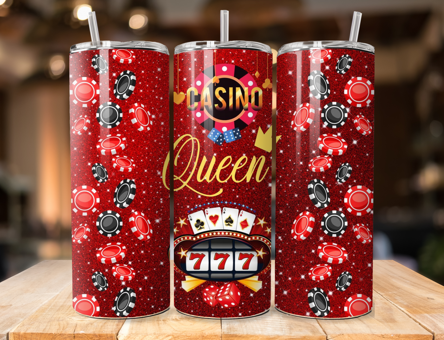 Casino Queen 20oz Tumbler