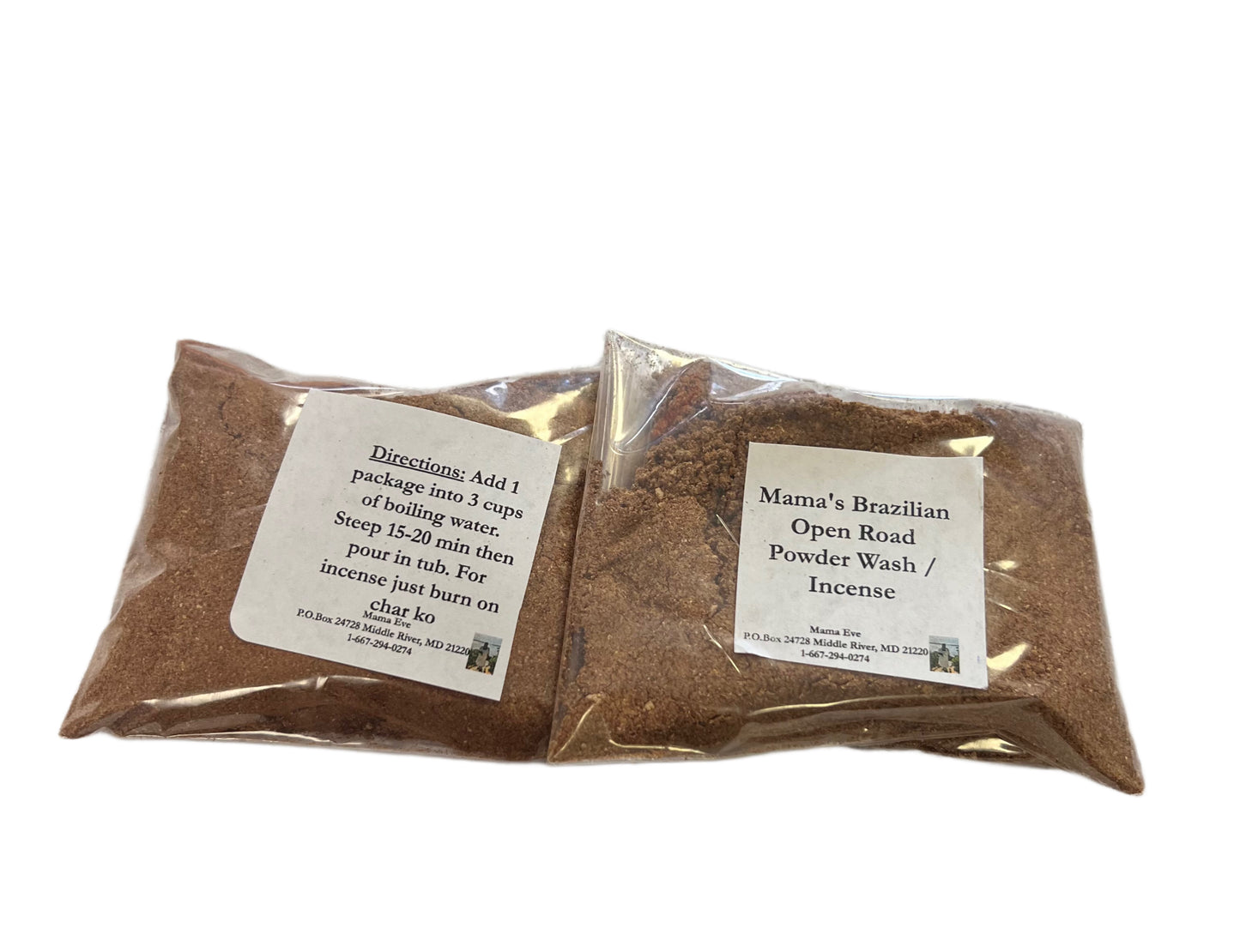 Mama’s Brazilian Open Road Powder Wash/ Incense