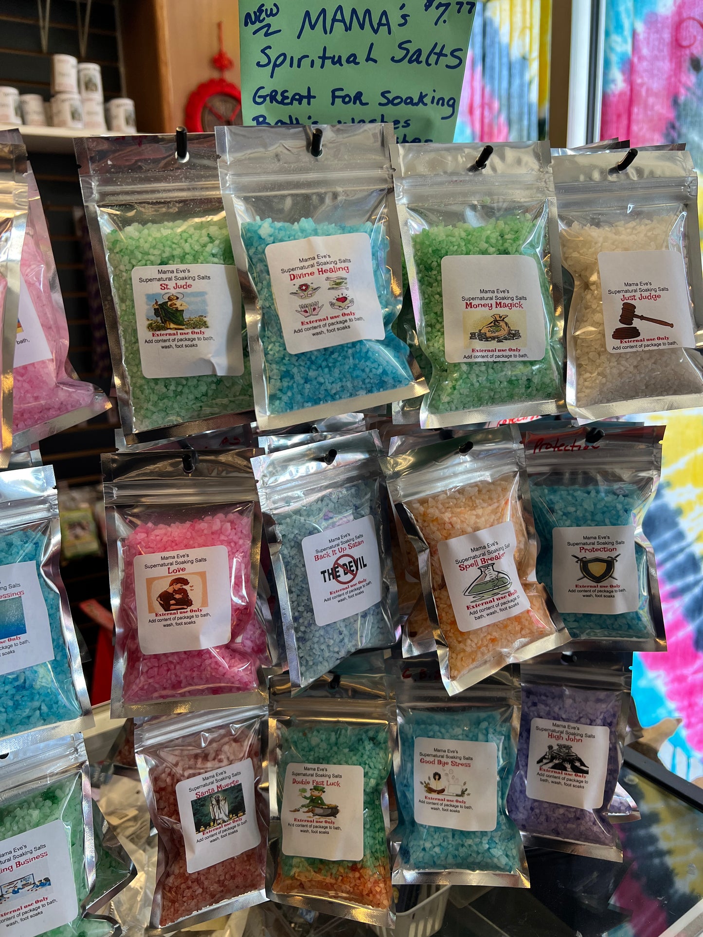 Supernatural Soaking Salts