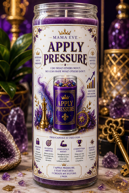 Apply Pressure Candle