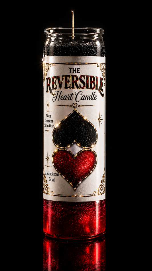 Reversible Heart Candle