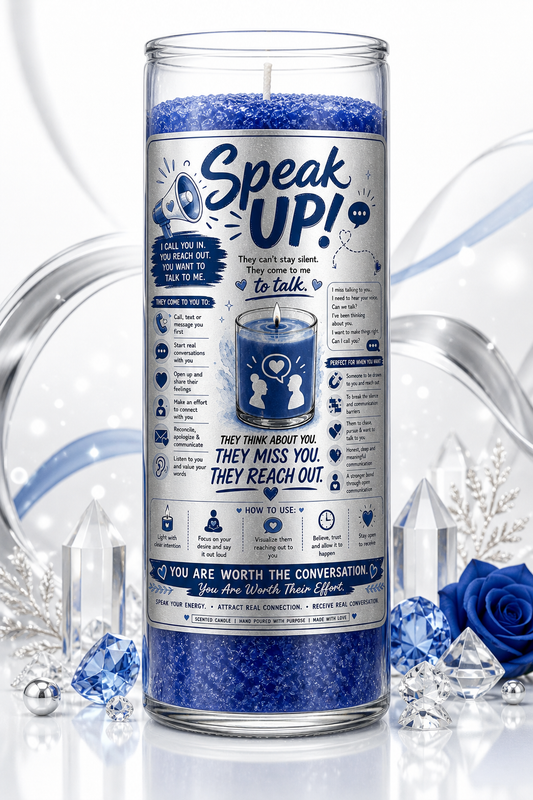 Speak Up Candle
