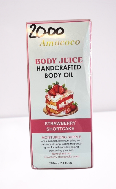 Body Juice Strawberry Shortcake