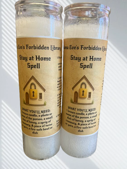 Stay At Home Spell Candle