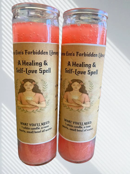 Healing & Self Love Spell Candle