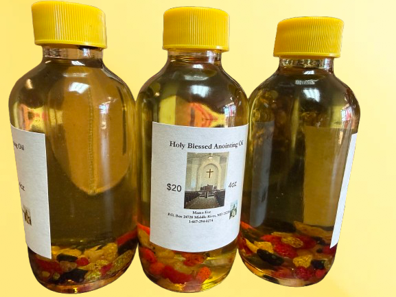 Holy Blessed Anointing Oil